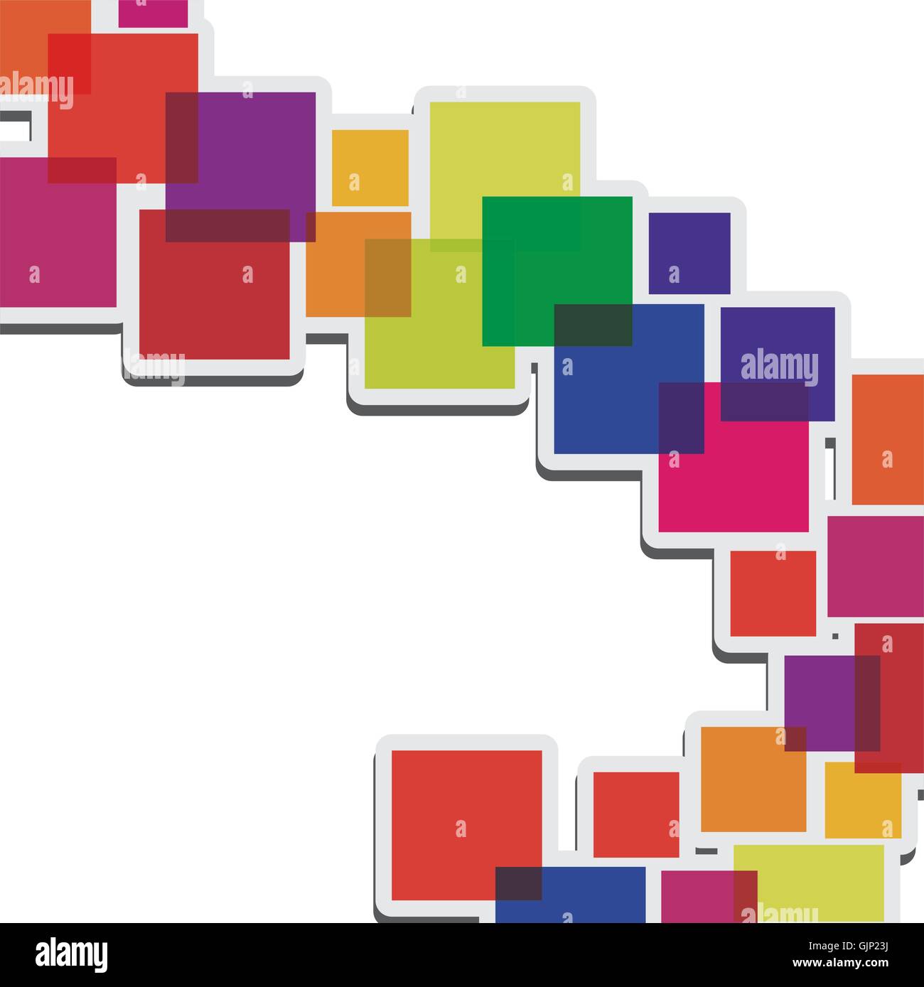 abstract square pattern background design Stock Vector Image & Art - Alamy