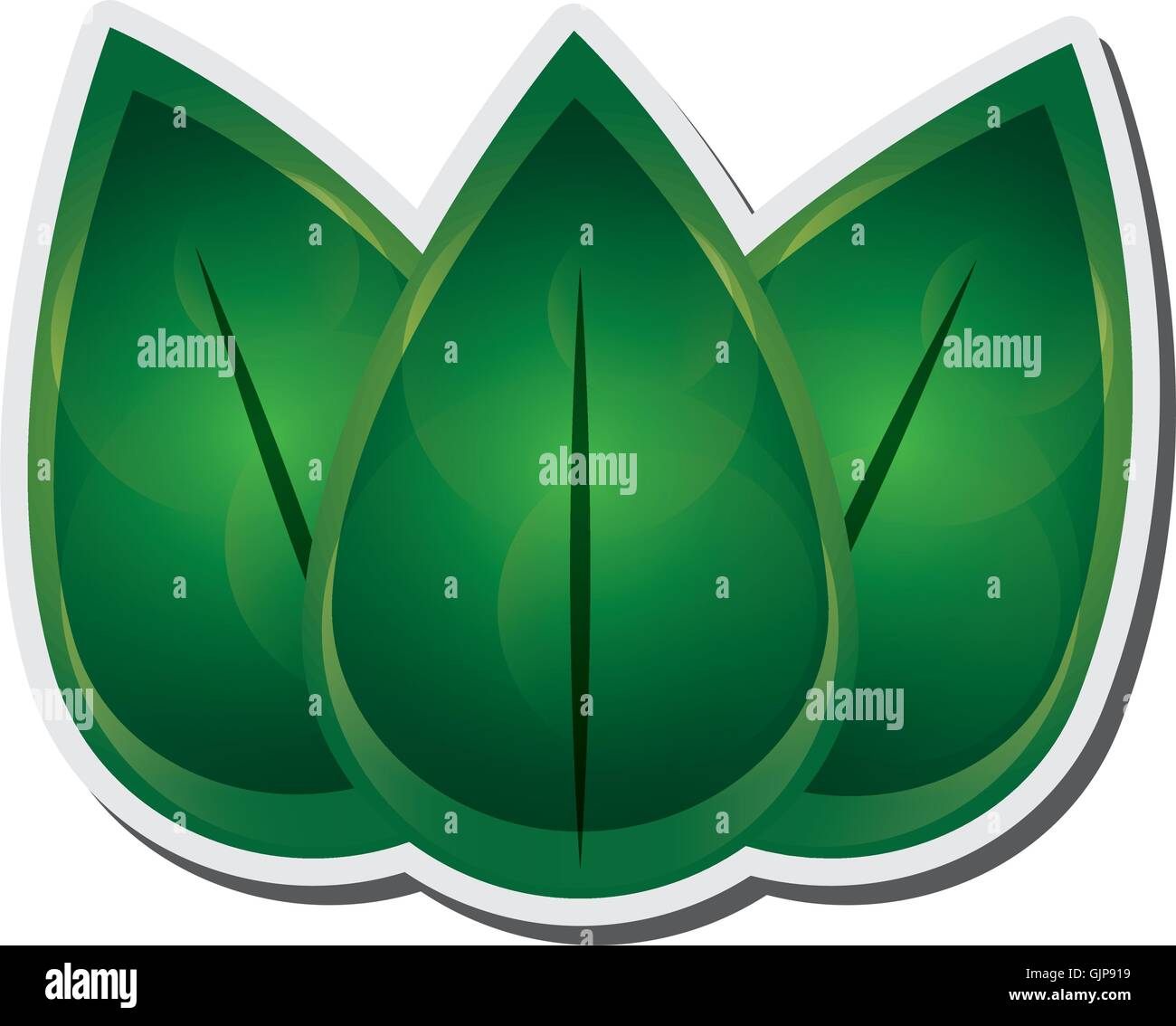 leaves nature icon Stock Vector Image & Art - Alamy