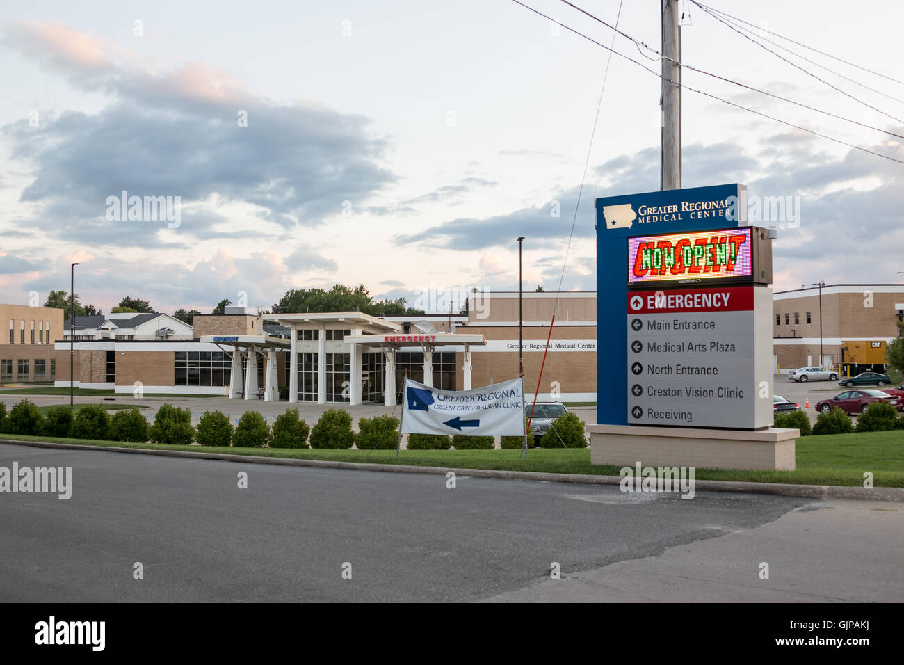 Greater Regional Medical Center Creston, IA Stock Photo Alamy