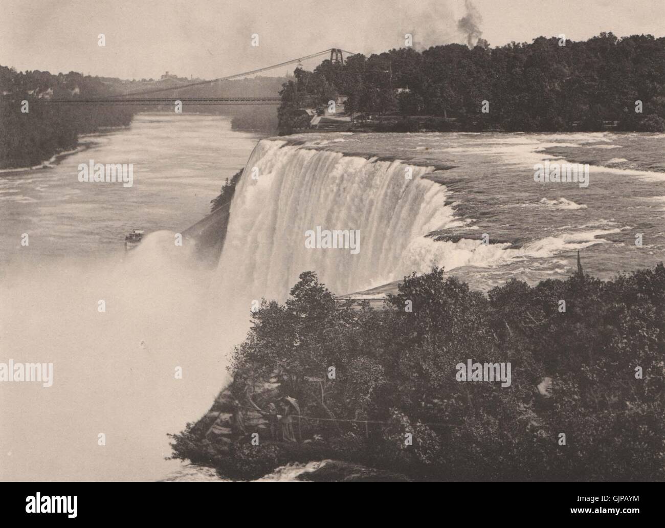 Niagara falls suspension bridge hires stock photography and images Alamy