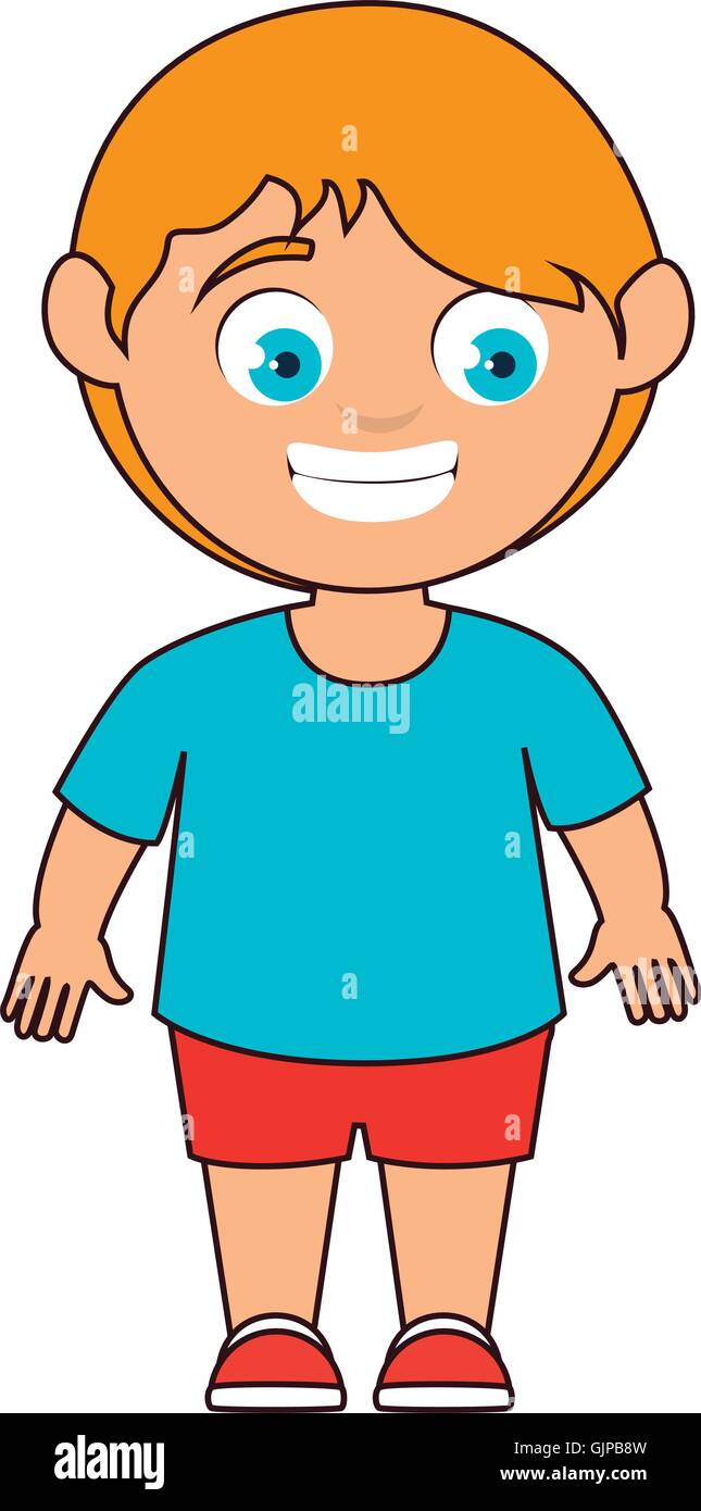 boy smile child Stock Vector Image & Art - Alamy