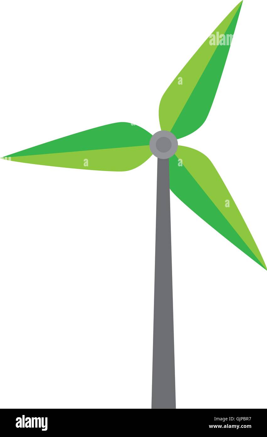 eco fan wind eolic Stock Vector Image & Art - Alamy