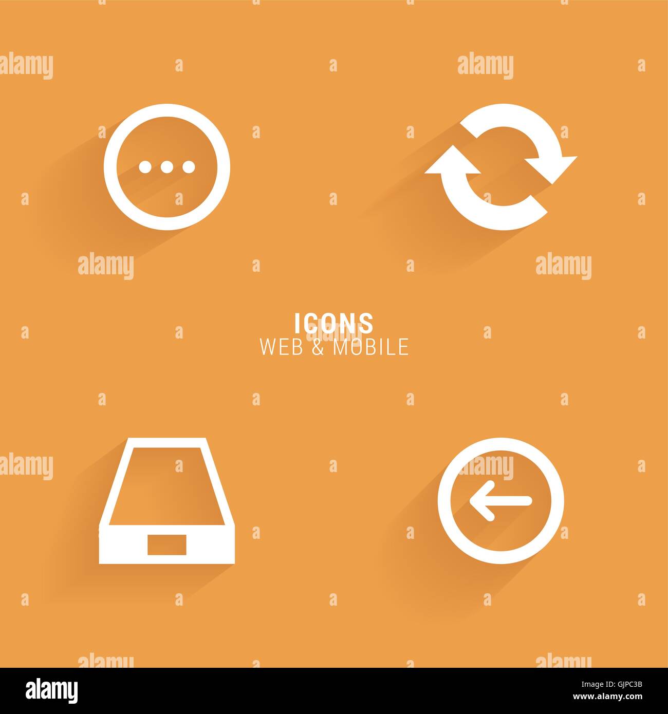Abstract Web Icons Stock Vector Image & Art - Alamy