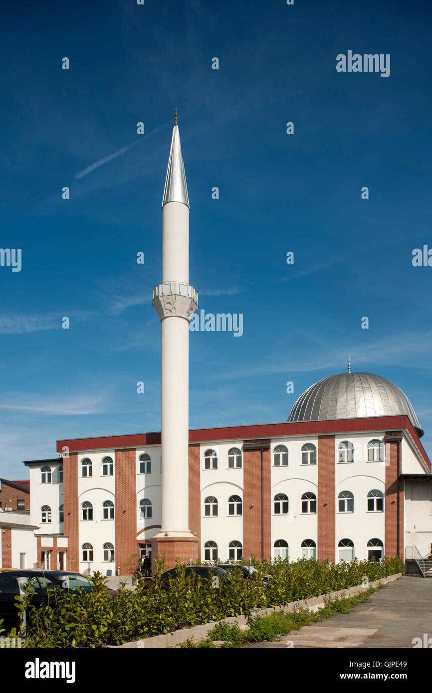 Deutschland, Nordrhein-Westfalen, Mühlheim an der Ruhr, Fatih-Moschee Stock Photo
