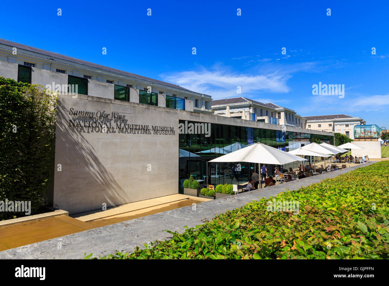 National Maritime Museum, Sammy Ofer Wing, Greenwich, London, England Stock Photo