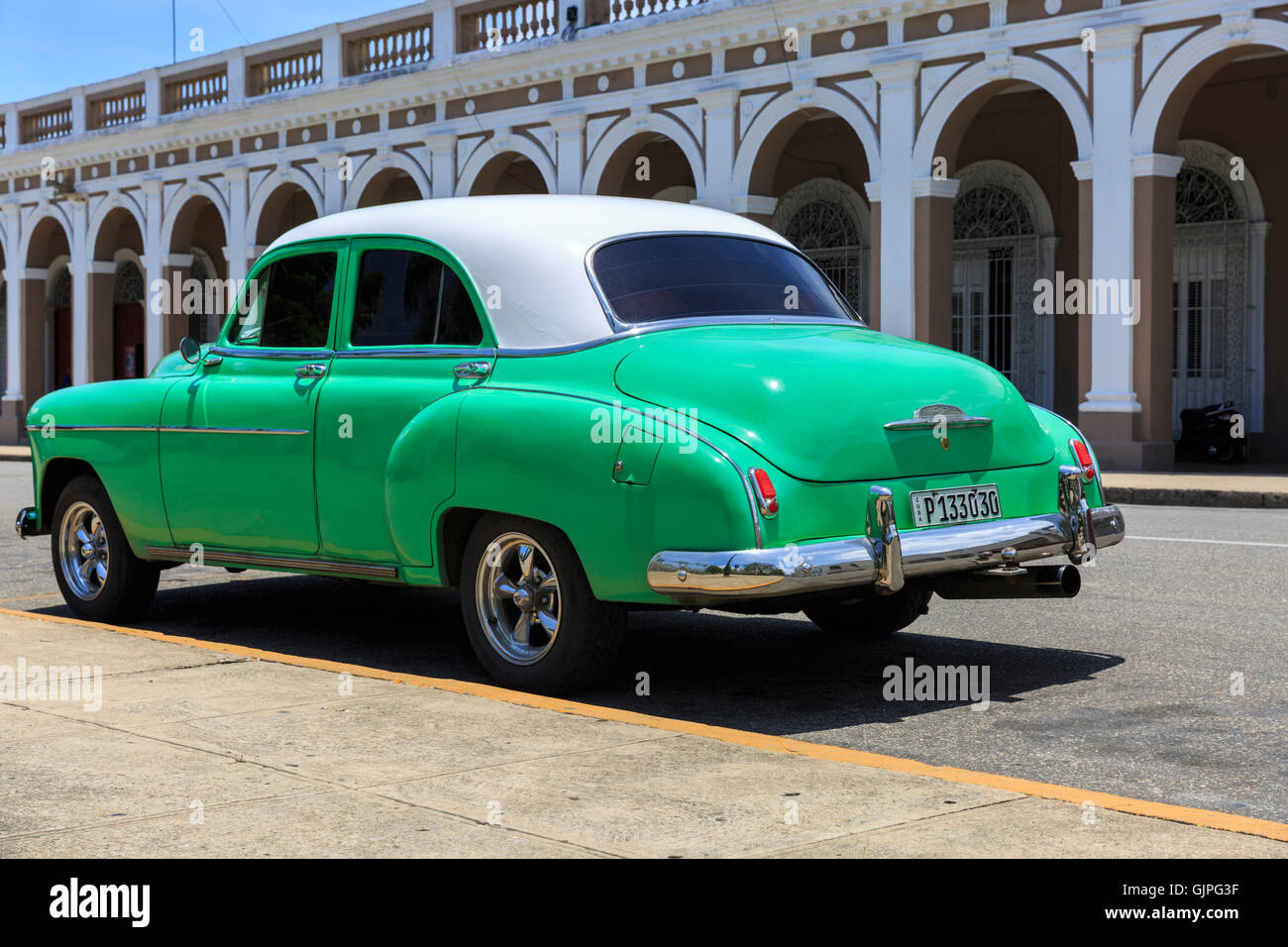 Green classic car hires stock photography and images Alamy