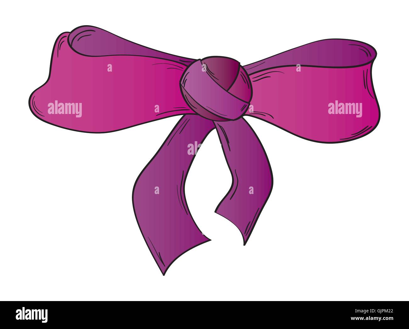 ribbon on the white background Stock Vector Image & Art - Alamy