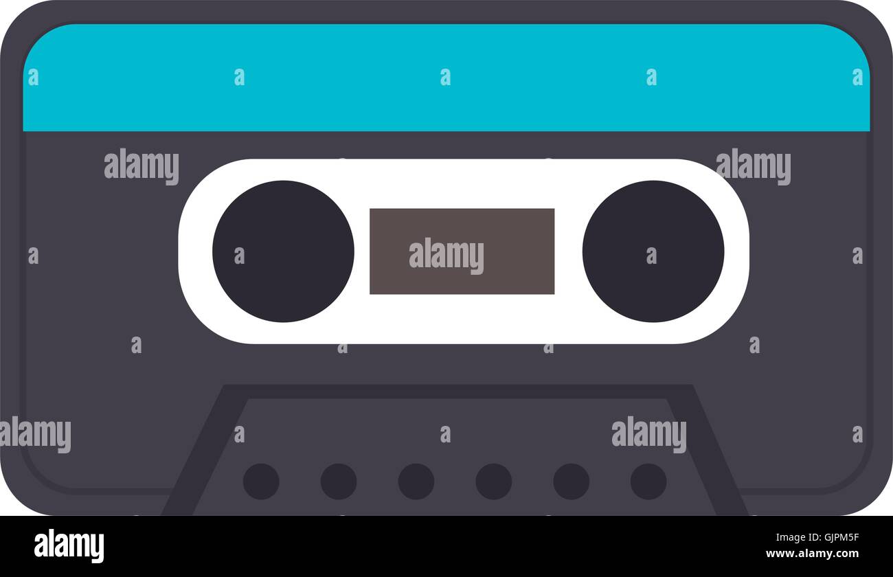 cassette retro object Stock Vector Image & Art - Alamy