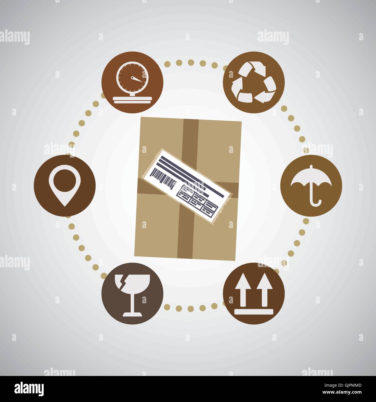 Delivery design. shipping icon. White background Stock Vector Image ...