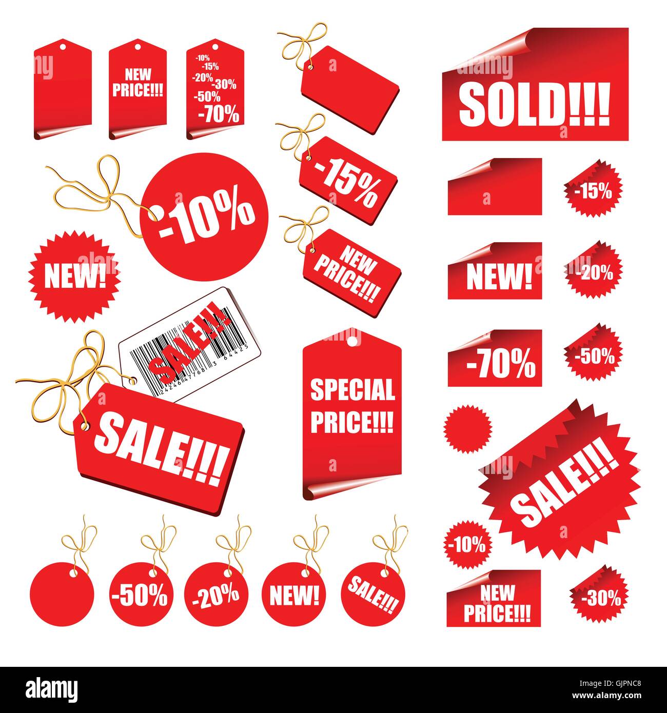 set of tags Stock Vector Image & Art - Alamy