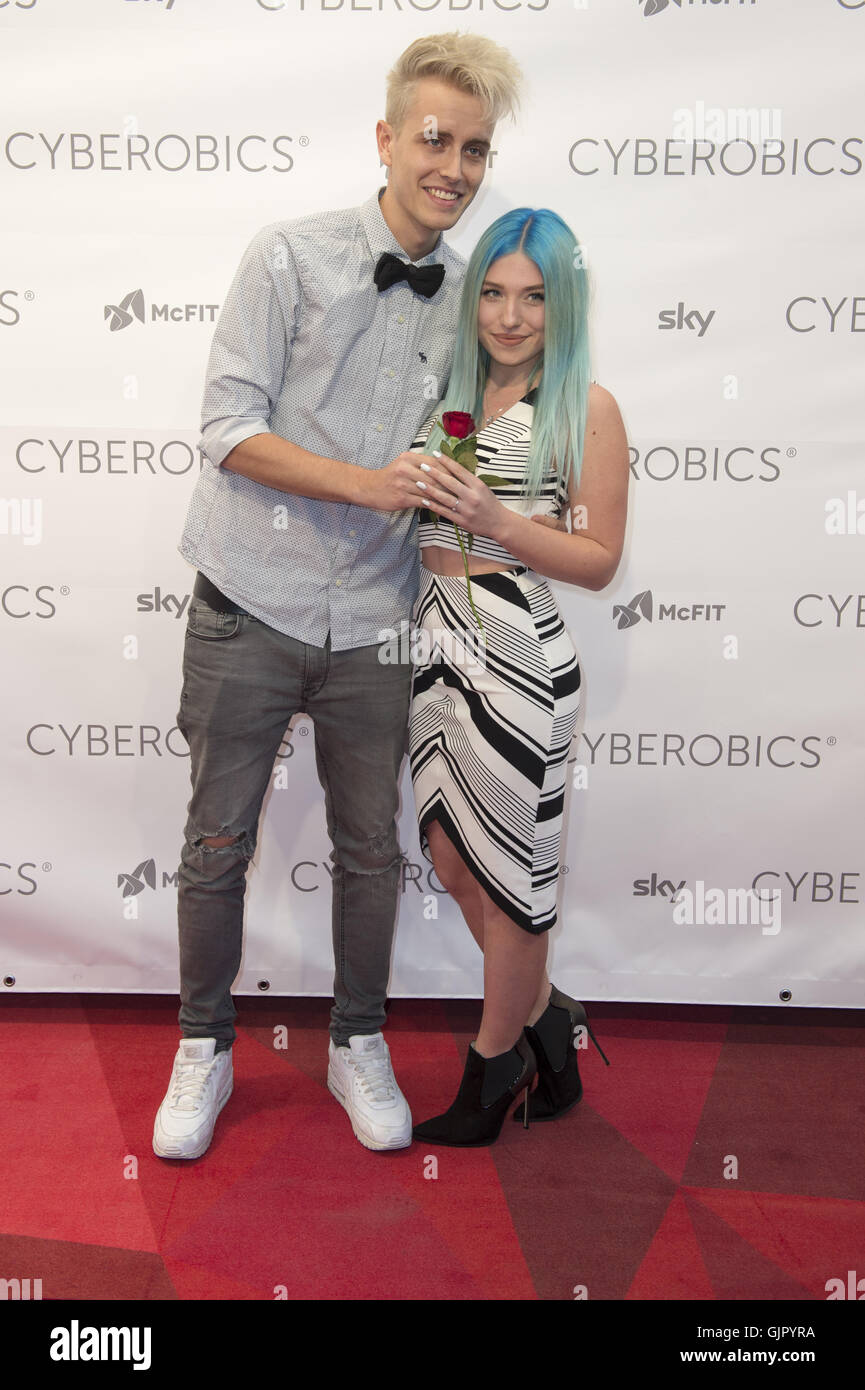 Cyberobics Red Carpet And After Show Party Featuring Julian Classen Bibi Where Berlin Germany When 15 Apr 2016 Stock Photo Alamy