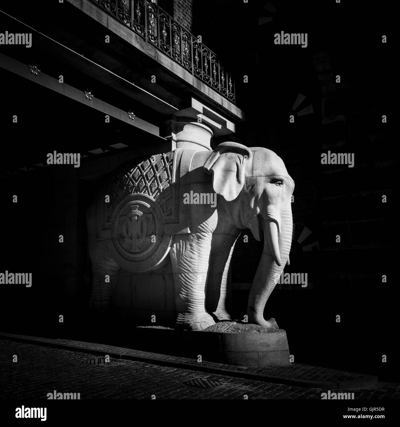 Carlsberg Elephant Stock Photo