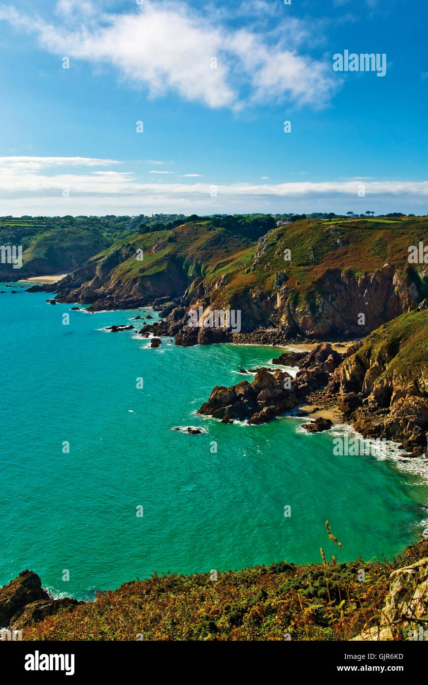 views of guernsey1 Stock Photo