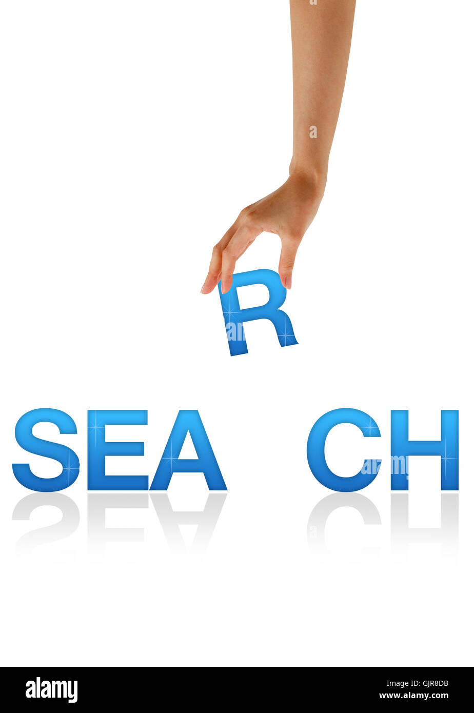 Search - Hand Stock Photo