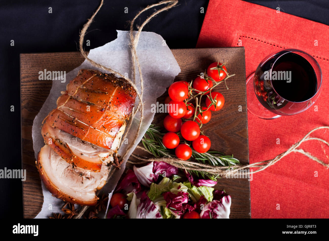 Pork and Vegetables Stock Photo - Alamy