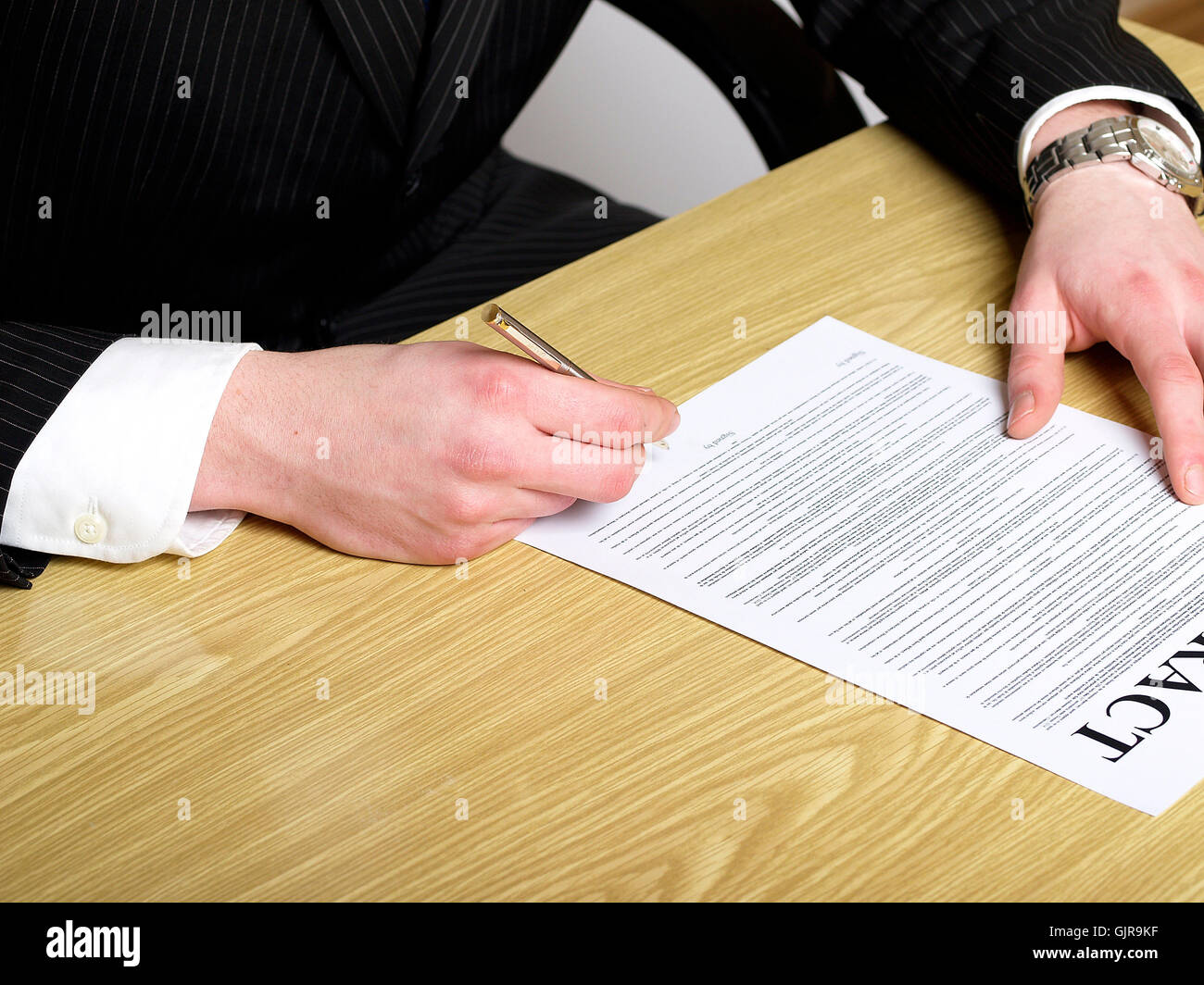 hand clock signature Stock Photo - Alamy