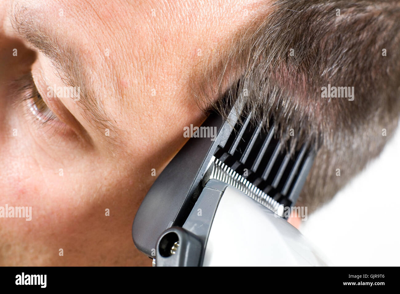 Shave Clippers Haircut Stock Photo Alamy