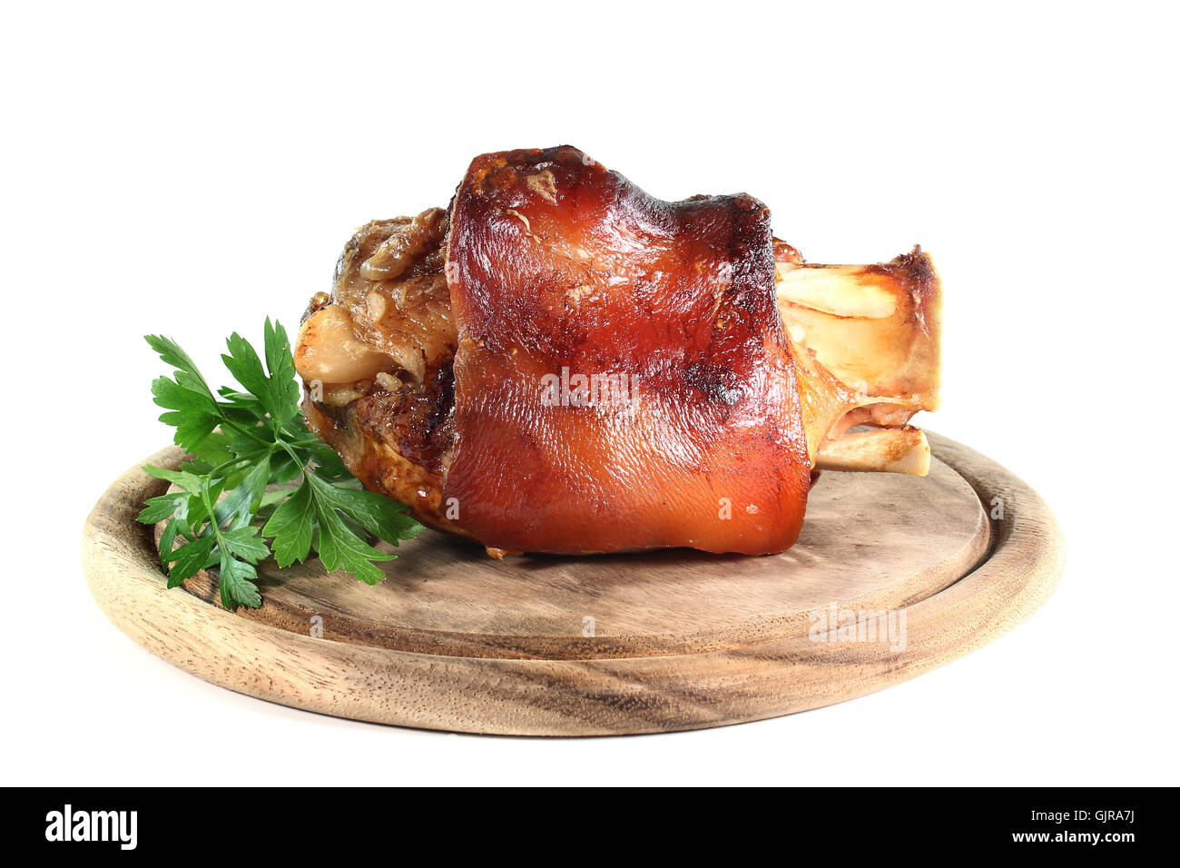 grilled pork hock Stock Photo