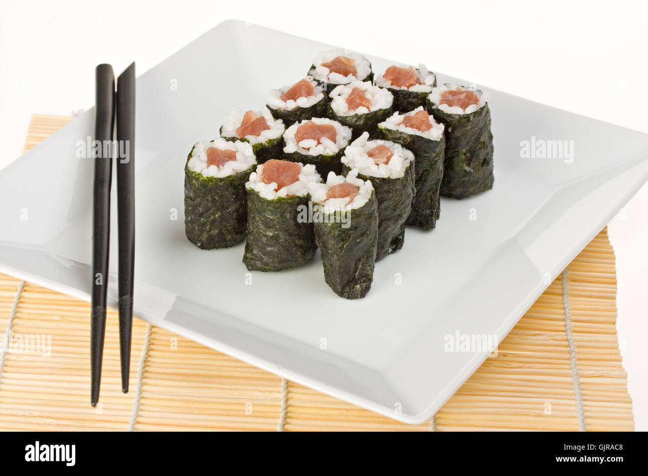 fish raw sushi Stock Photo - Alamy