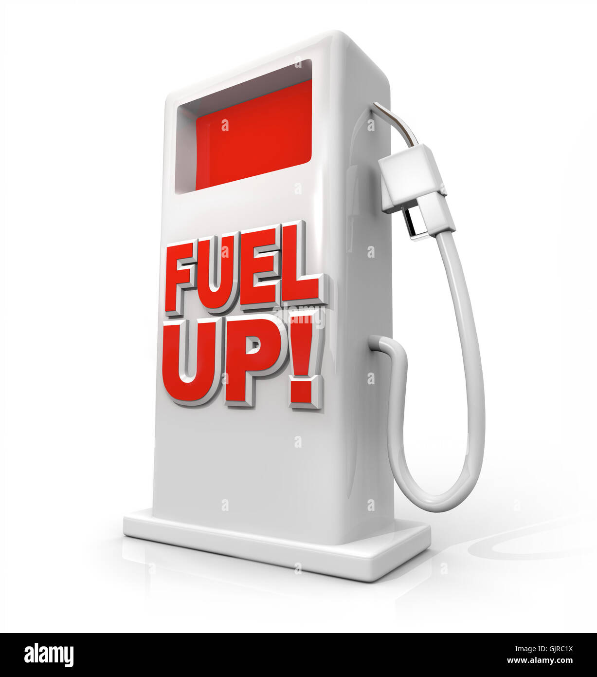 Fuel Up Gasoline Pump for Refueling Stock Photo Alamy