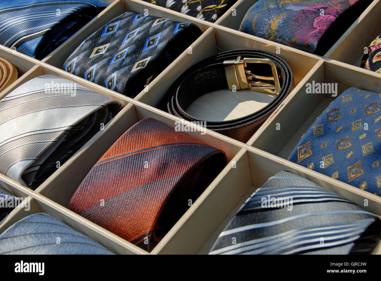 fashion belt silk Stock Photo