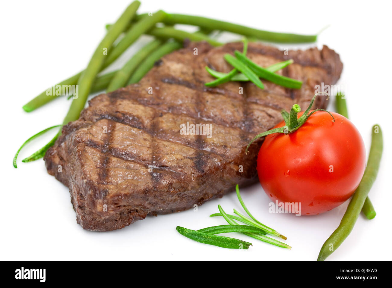 rump steak (sirloin) grilled Stock Photo Alamy