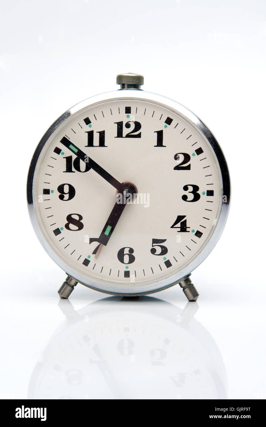clock hours late Stock Photo Alamy