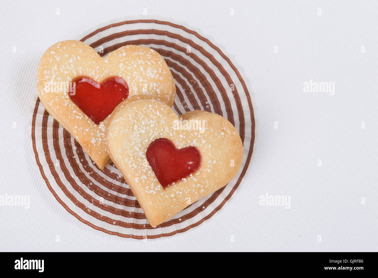 heart cookies Stock Photo