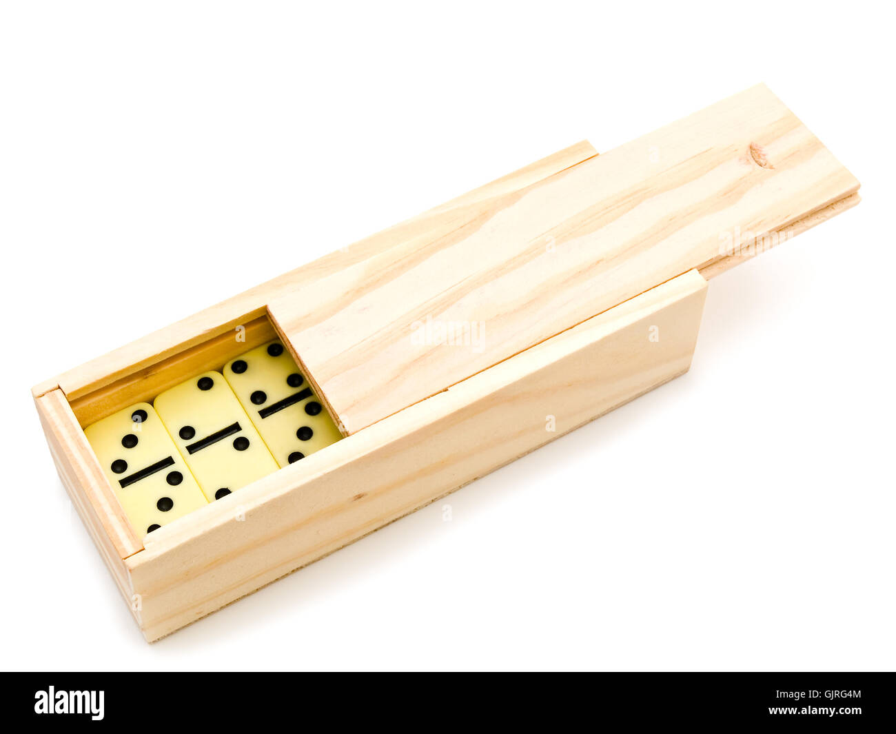 Wooden box domino hi-res stock photography and images - Alamy