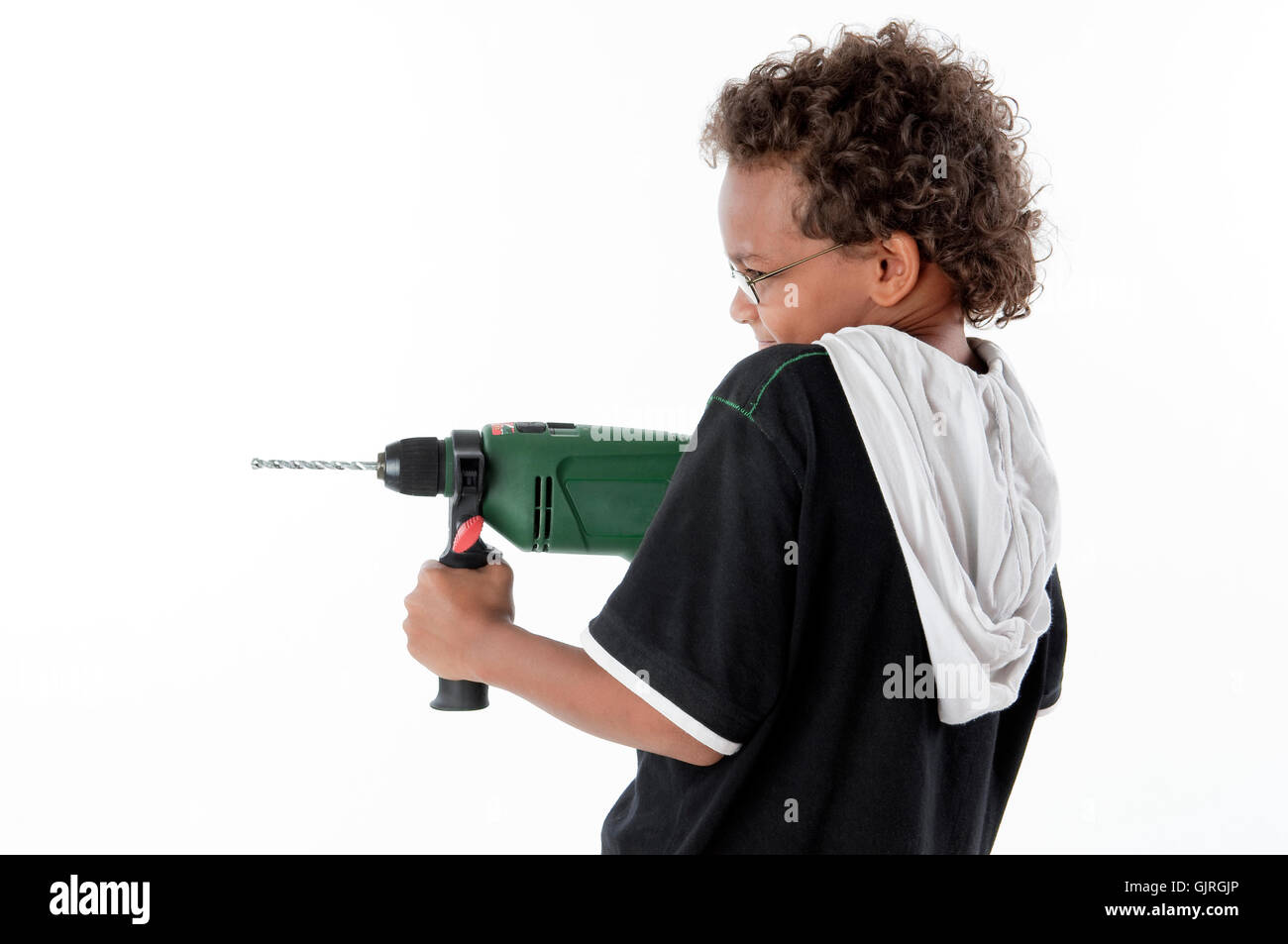 Boy drill machine hires stock photography and images Alamy