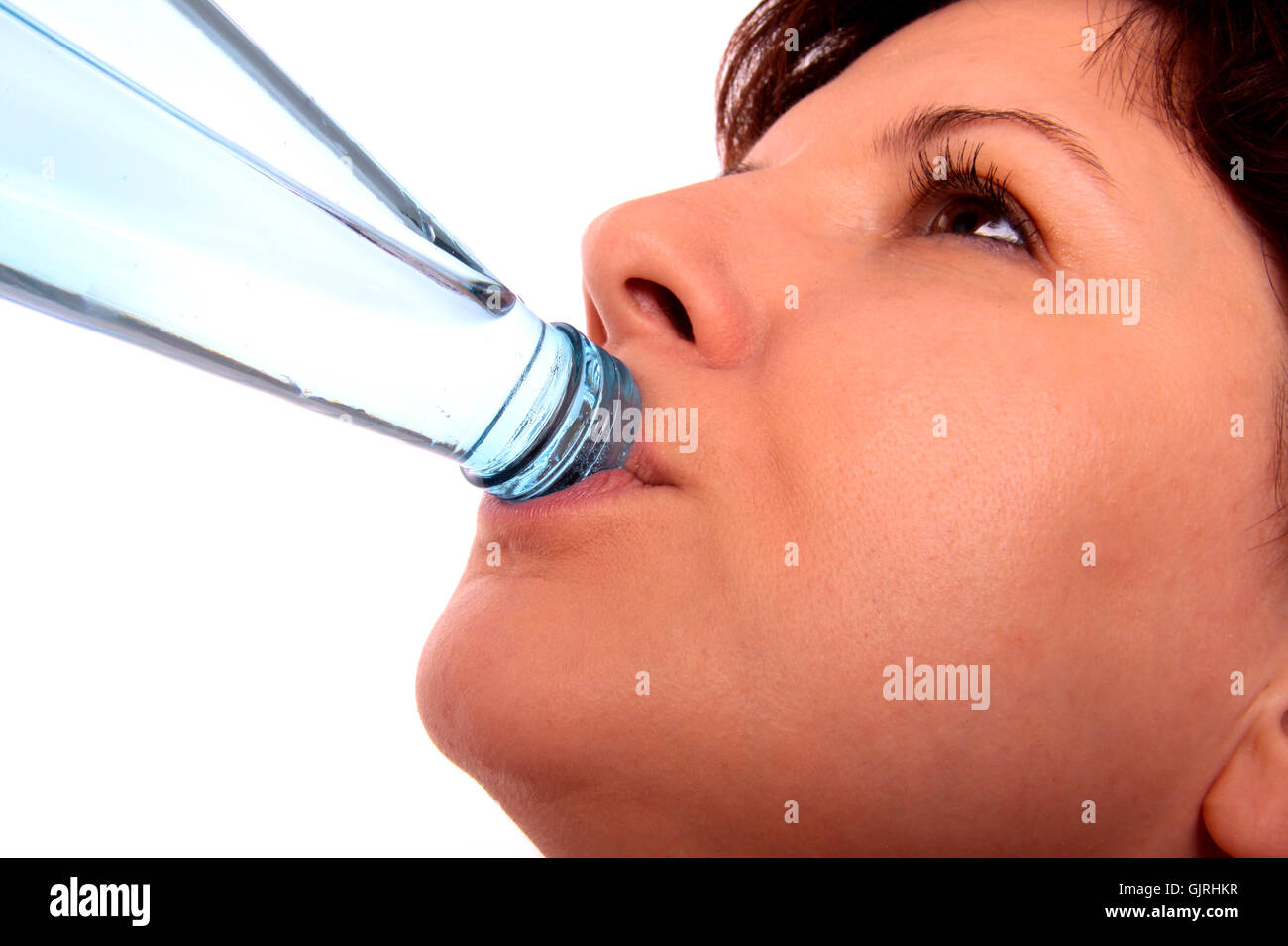 woman drink drinking Stock Photo