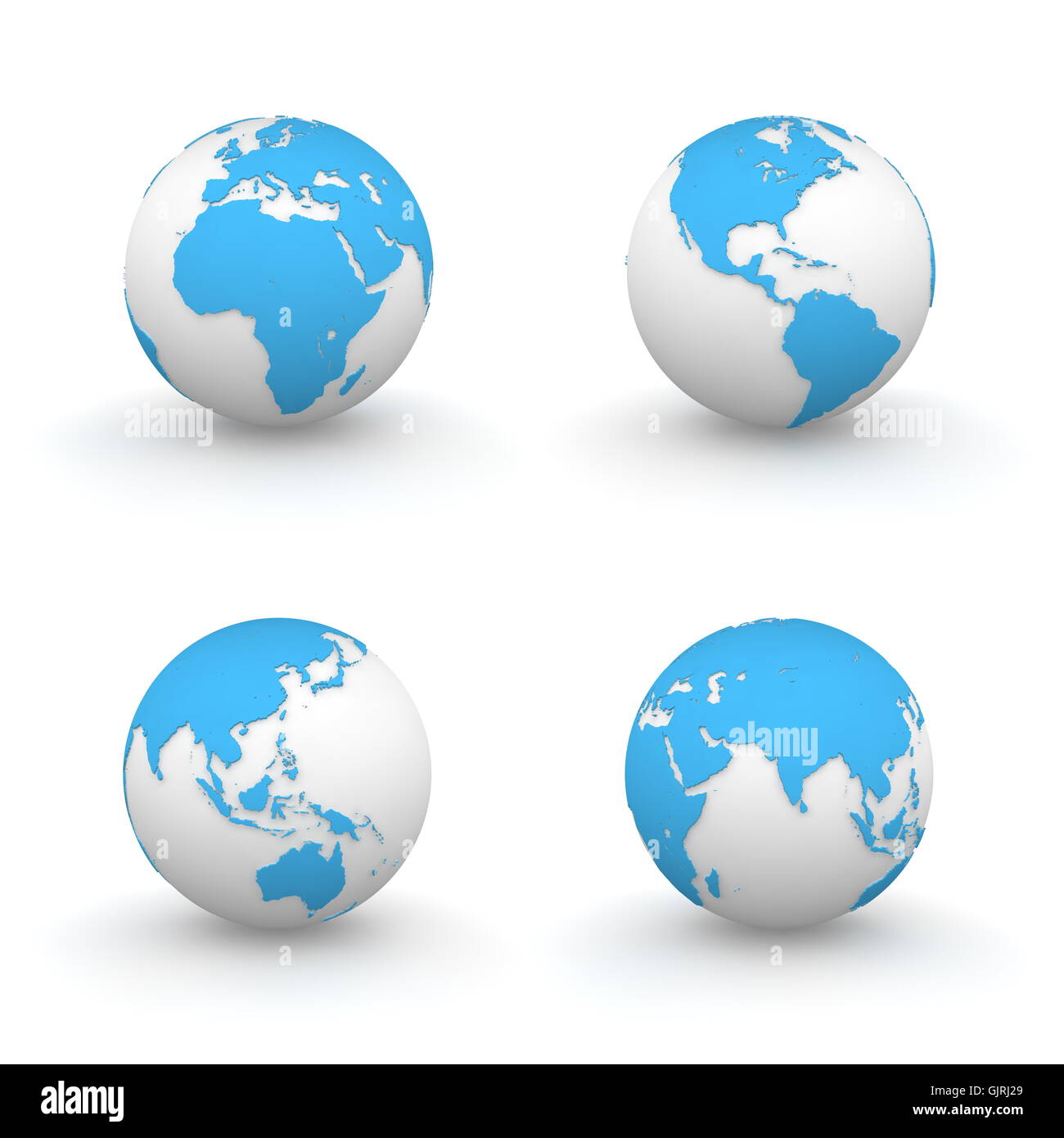 Relief map europe africa hi-res stock photography and images - Alamy