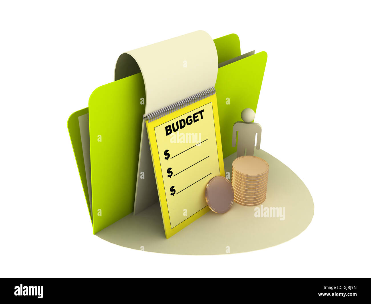 budget illustration finance Stock Photo - Alamy