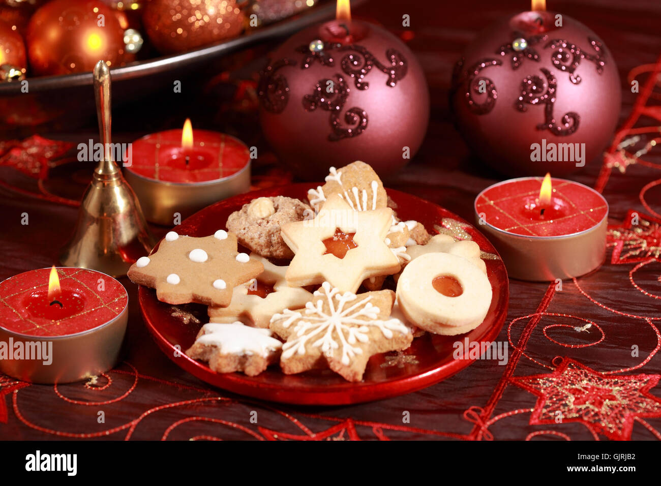 food aliment candle Stock Photo