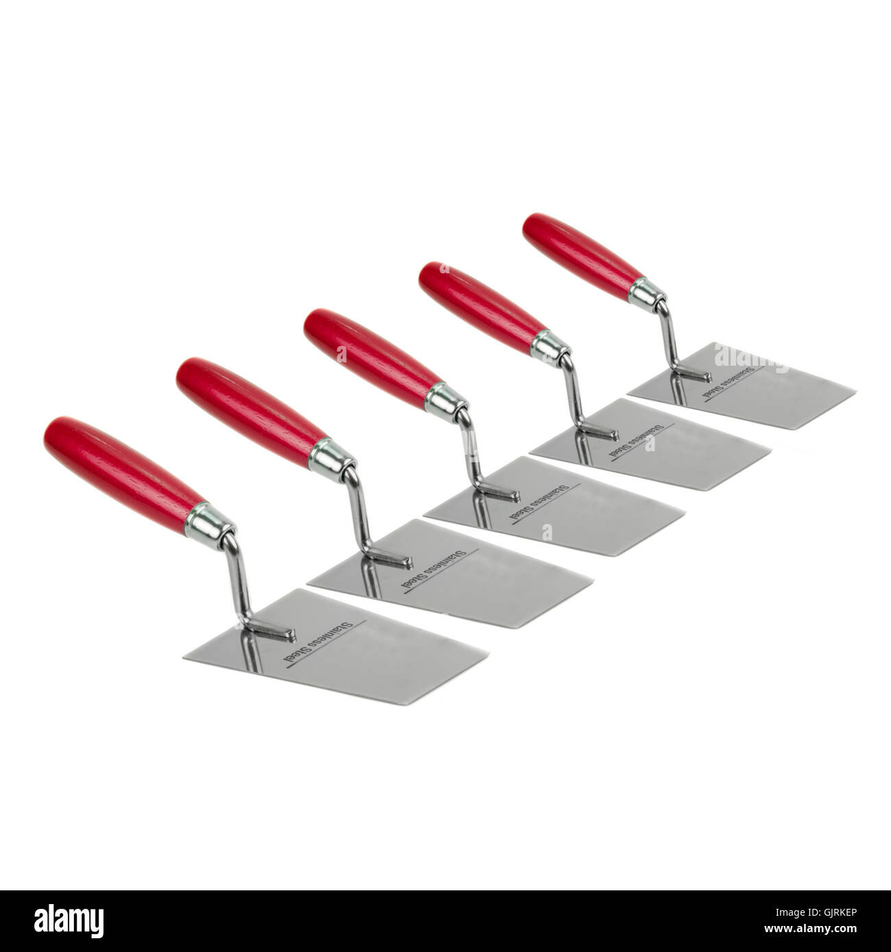 trowel handle brick trowel Stock Photo Alamy