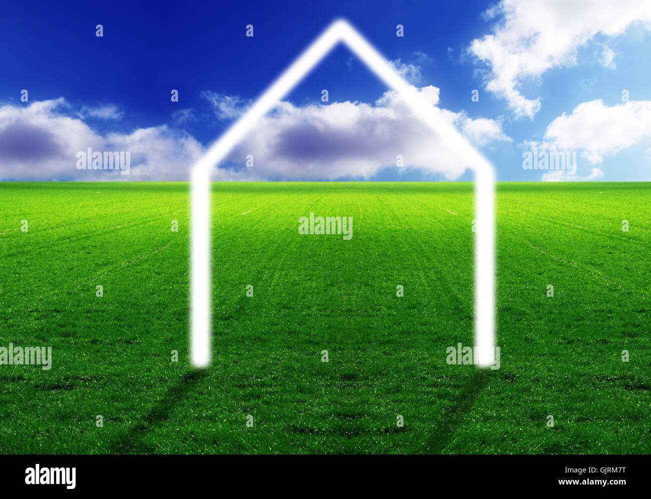 house building future Stock Photo