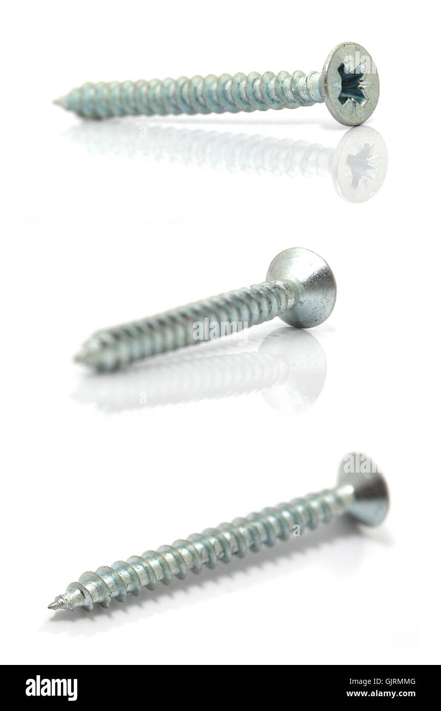 industrial hardware screws Stock Photo Alamy