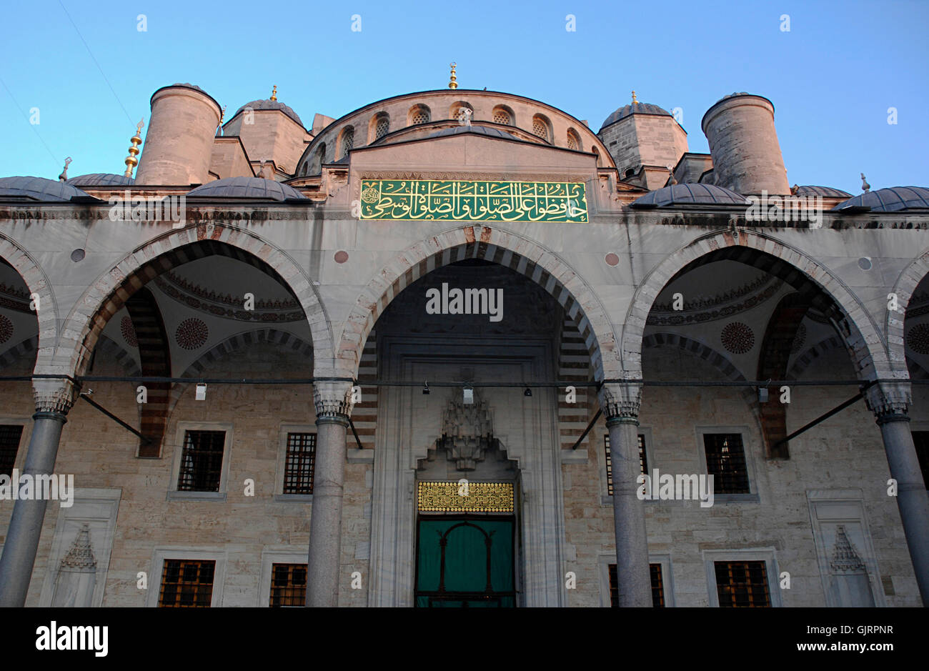 religion entrance islam Stock Photo