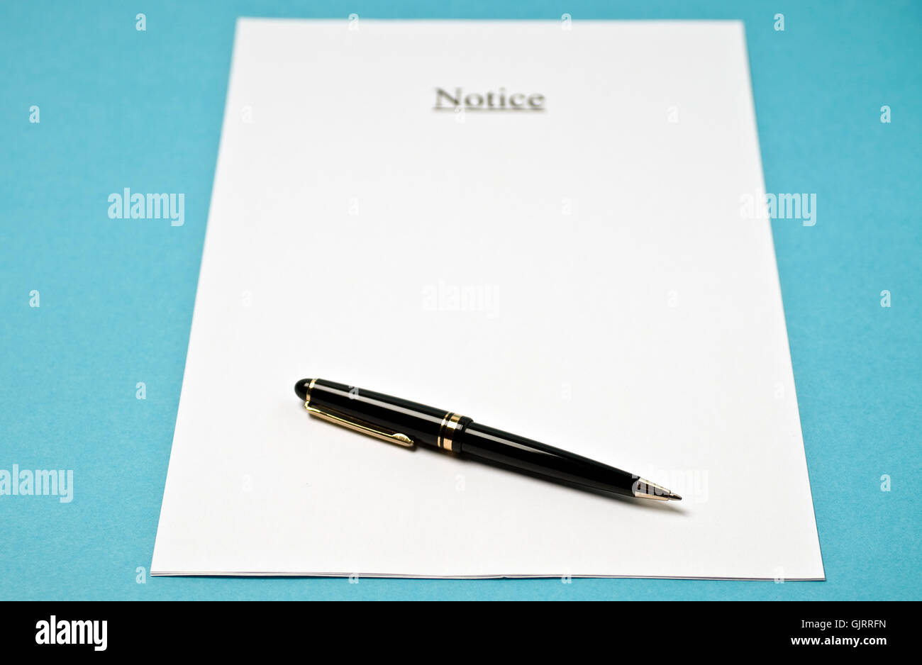 office note memo Stock Photo Alamy