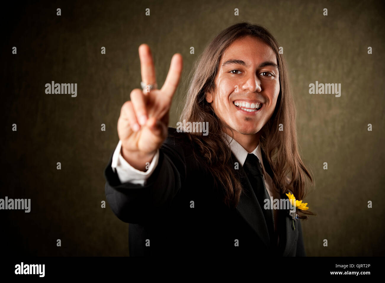 gesture hand finger Stock Photo - Alamy