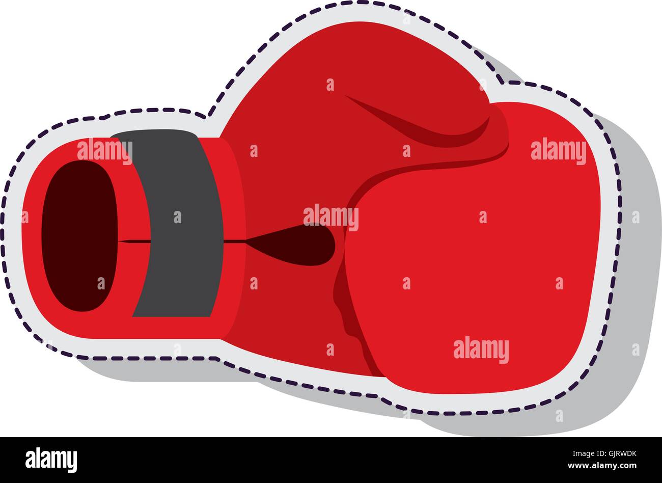 boxing gloves isolated icon vector illustration design Stock Vector ...