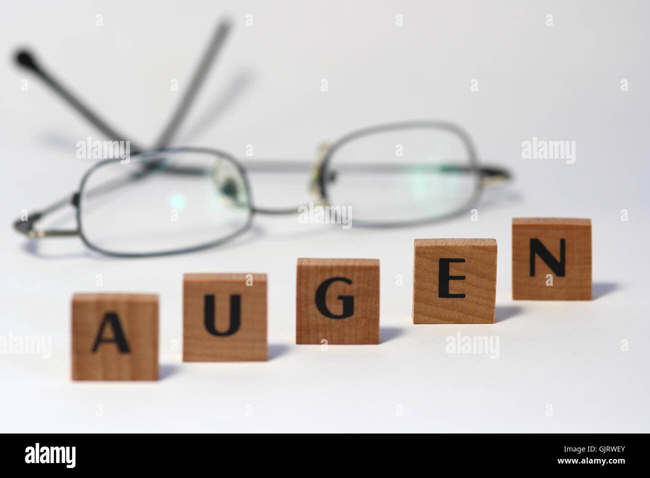 eyes spectacles glasses Stock Photo