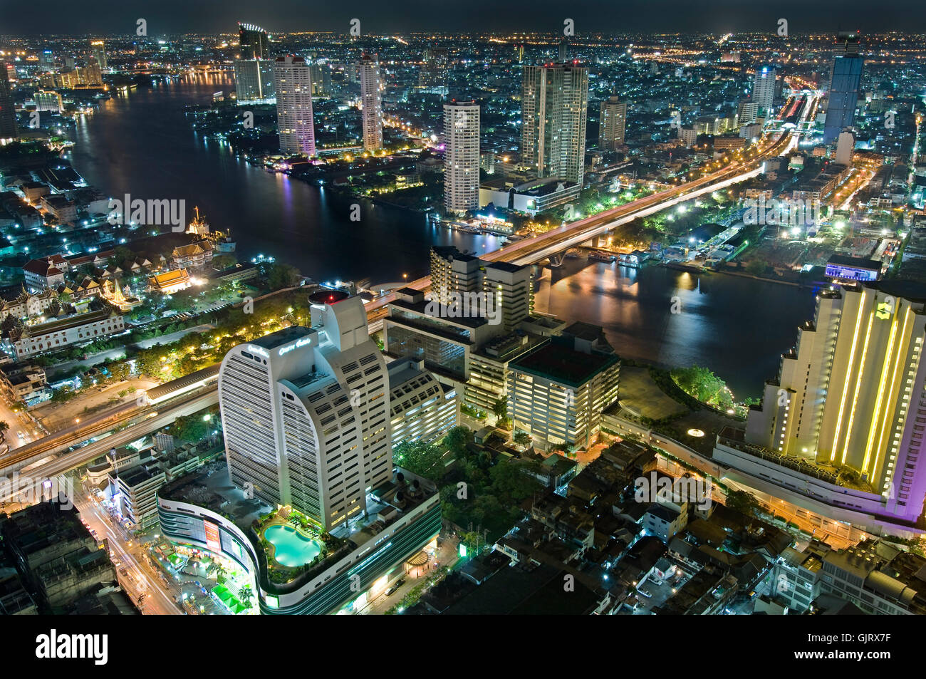 one night in bangkok Stock Photo Alamy