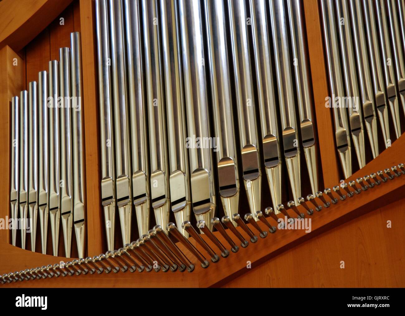 organ - church music Stock Photo