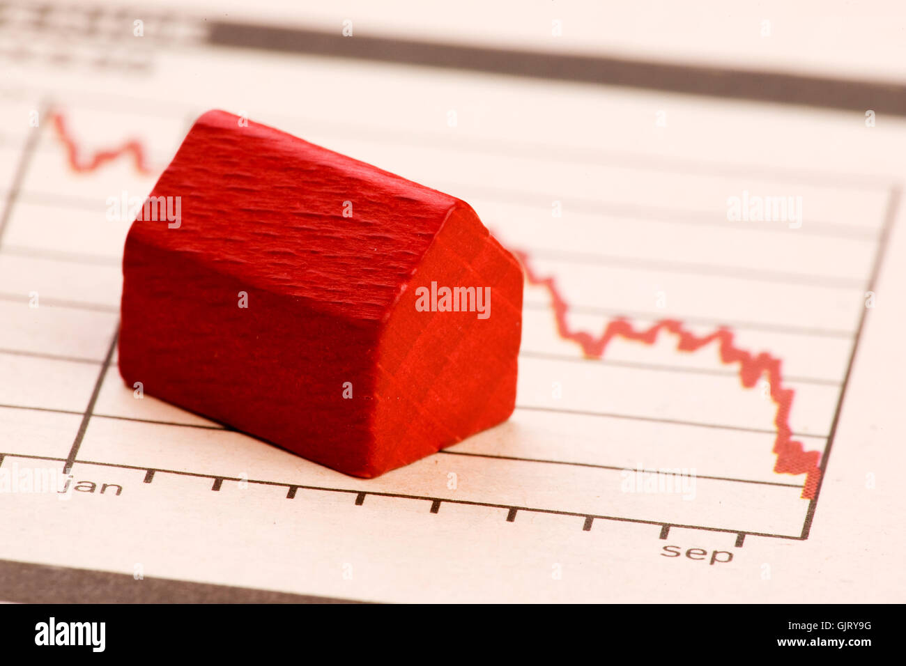 house building chart Stock Photo Alamy