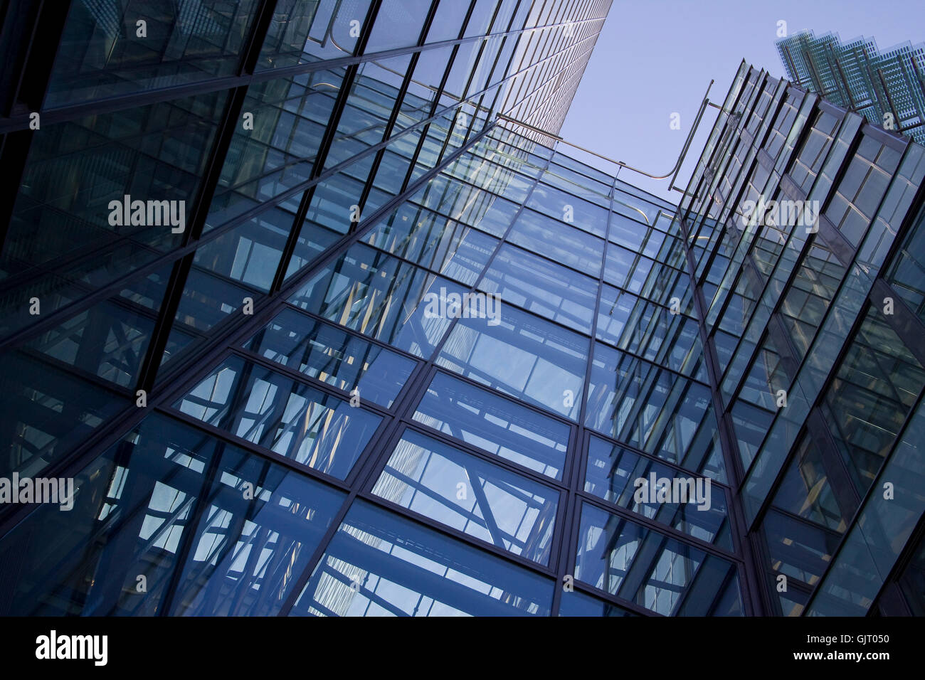 Tower Futuristic Skyscrapers Stock Photo - Alamy