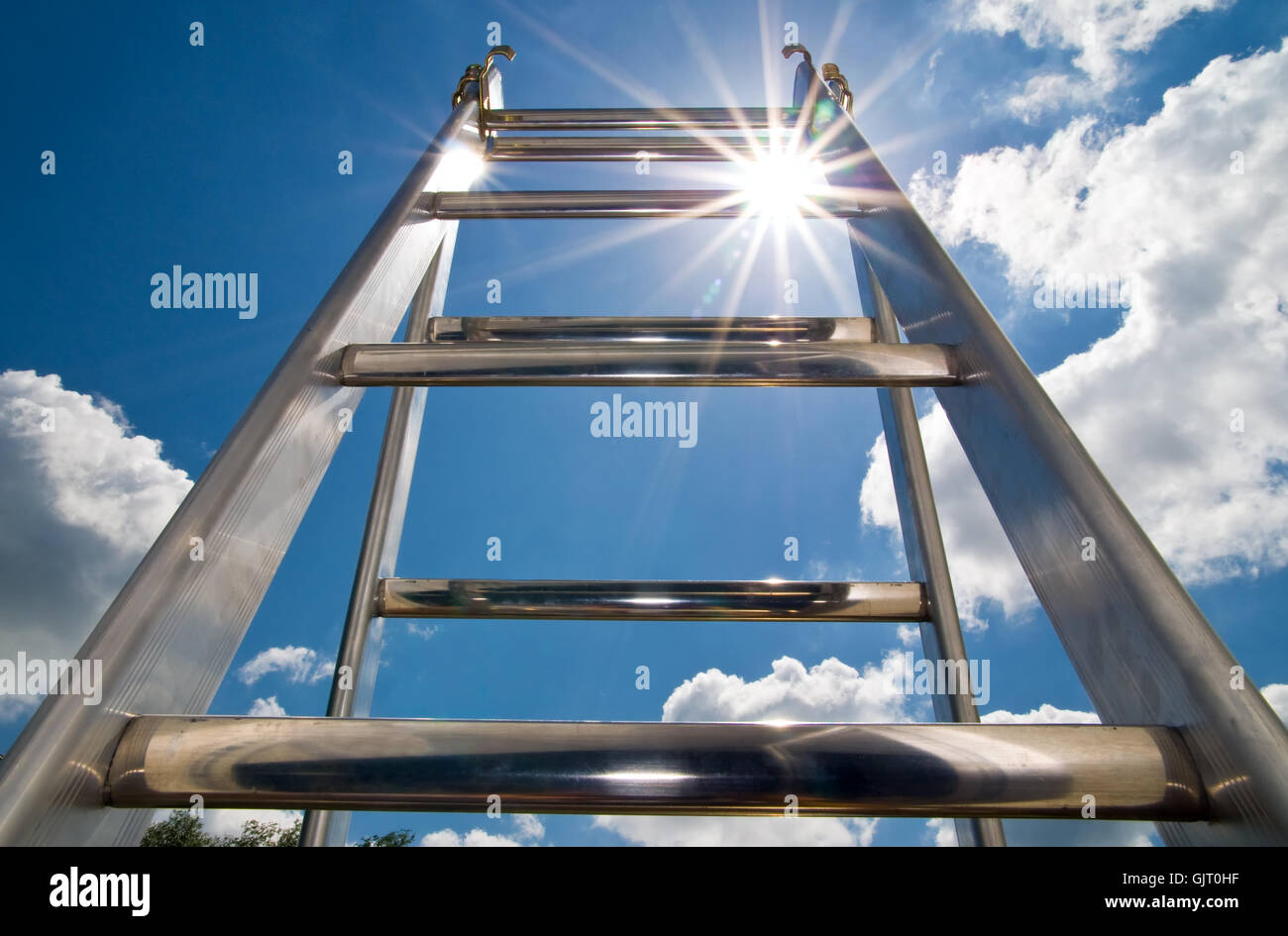 ladder of success Stock Photo