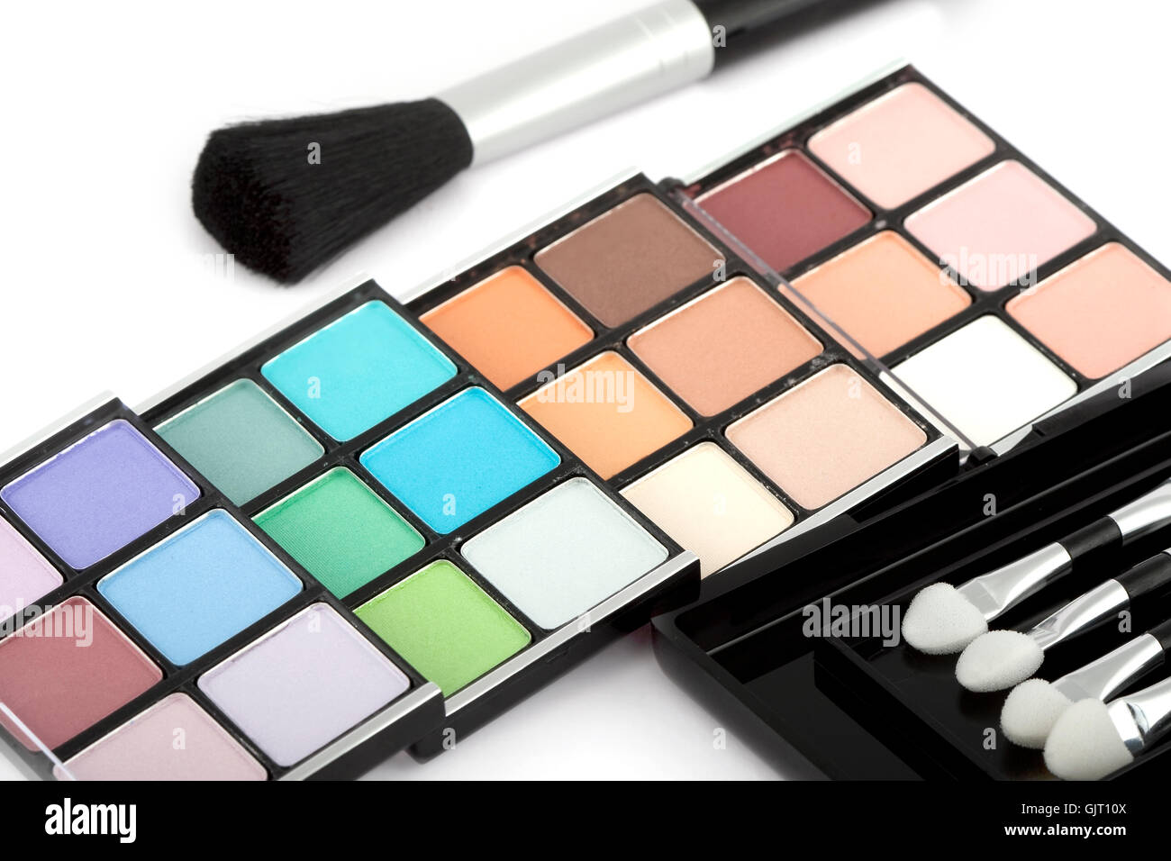 cosmetics for making up the eyes Stock Photo