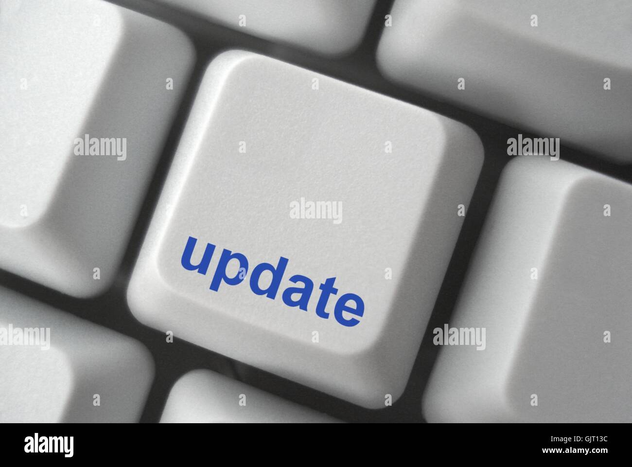 update button Stock Photo