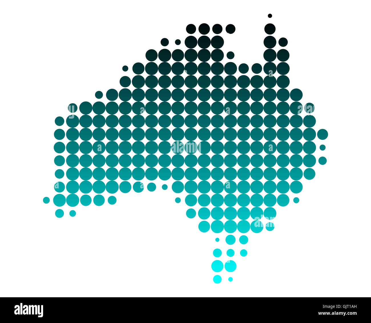Map of australia australia hi-res stock photography and images - Alamy